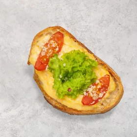   Tojáskrémes fingergood nyitott szendvics falat (vegetariánus)