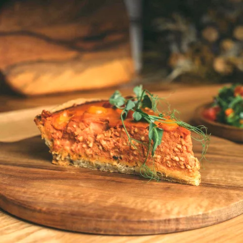 Aszaltparadicsomos quiche, a francia sós pite