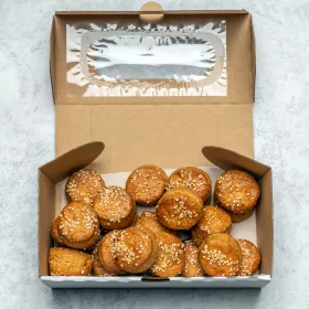 Teljes kiőrlésű túrós pogácsa